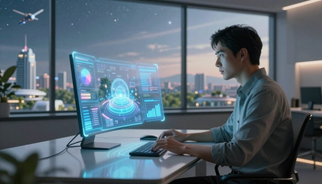 Computação Espacial  home office